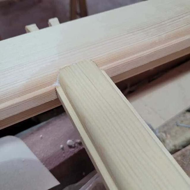 detalle de madera